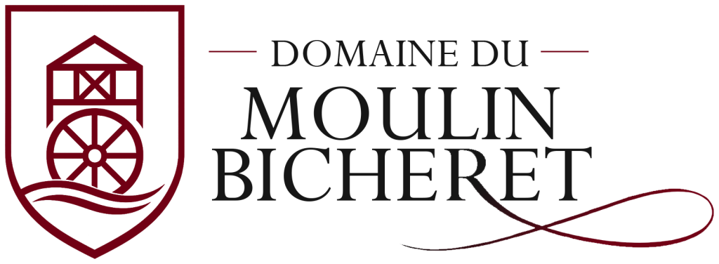 Logo du Domaine du Moulin Bicheret, salle de réception en Seine-et-Marne